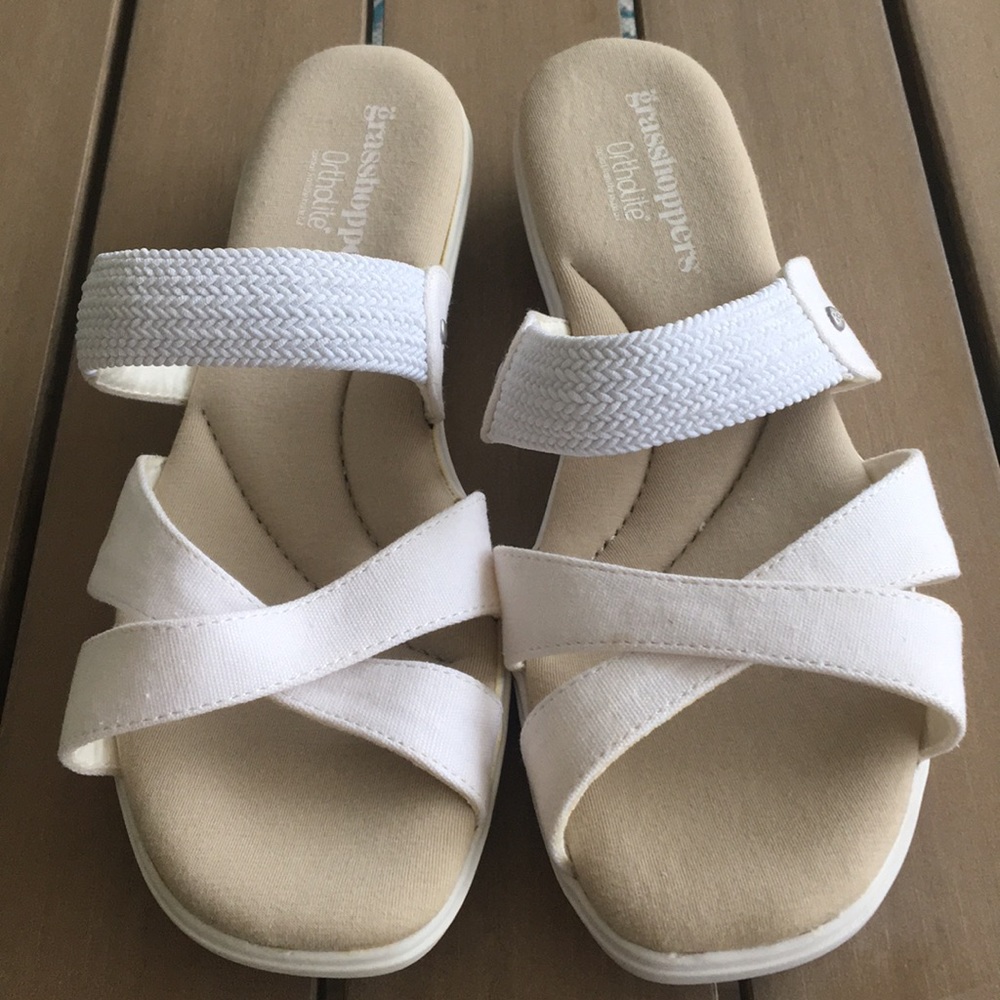 Grasshopper ortholite sandals